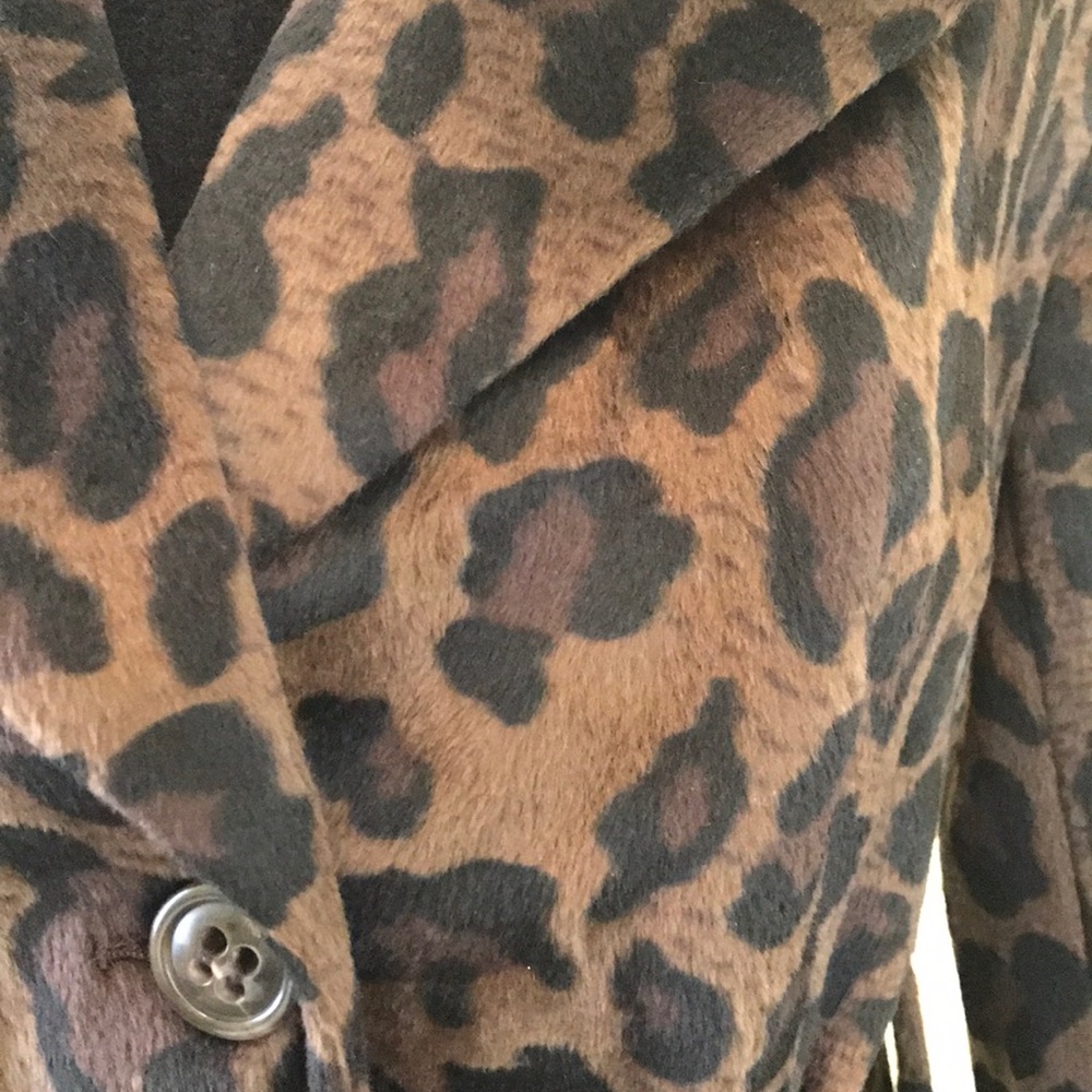 Animal print jacket
